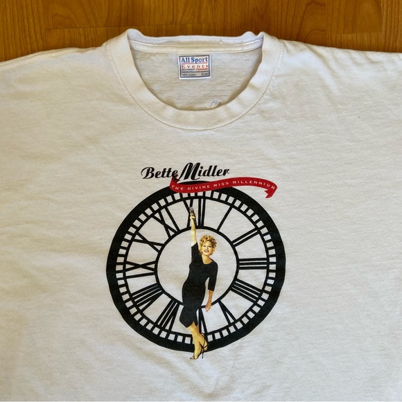 Vintage Bette Midler Men’s The Divine Miss Millennium Concert T-Shirt XL